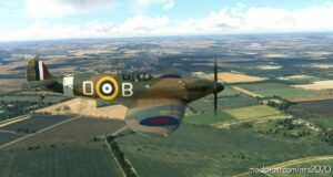 MSFS 2020 Douglas Livery Mod: Spitfire MK.1A D-B Douglas Bader (Featured)