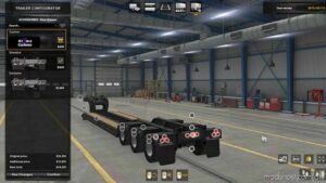 ATS Trailer Mod: SCS Lowboy Custom Lights (Image #3)