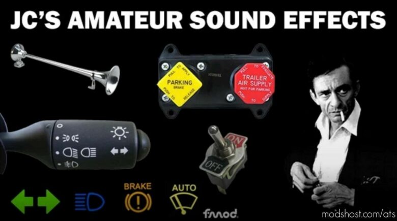 ATS Mod: JC Amateur Sound Effects Pack 1.42 (Featured)