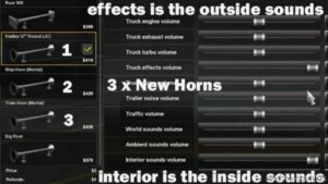 ATS Mod: JC Amateur Sound Effects Pack 1.42 (Image #2)