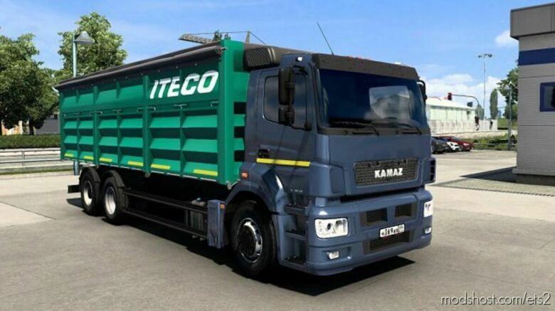 ETS2 Kamaz Truck Mod: NEO Grain 1.39 (Featured)