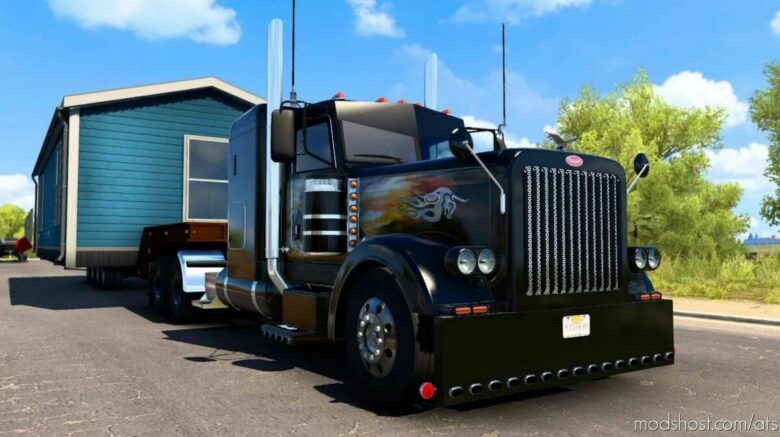 ATS Peterbilt Mod: Rezbilt 389 (Peterbilt 389 Custom) Truck V1.3 1.42 (Featured)