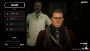 RDR2 Player Mod: NO Hair Growth (Image #2)