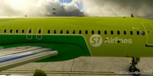 MSFS 2020 Airbus Livery Mod: A32NX Flybywire | Airbus A320Neo S7 Airlines Vp-Bwc In 8K (Featured)