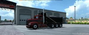 ATS Freightliner Mod: FLD Custom Truck 1.42 (Image #5)