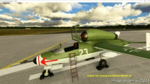 MSFS 2020 Aircraft Mod: Native Project Heinkel HE-162 Salamander V0.9C (Image #2)