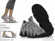 Sims 4 Shoes Mod: Halo Sneakers (Featured)