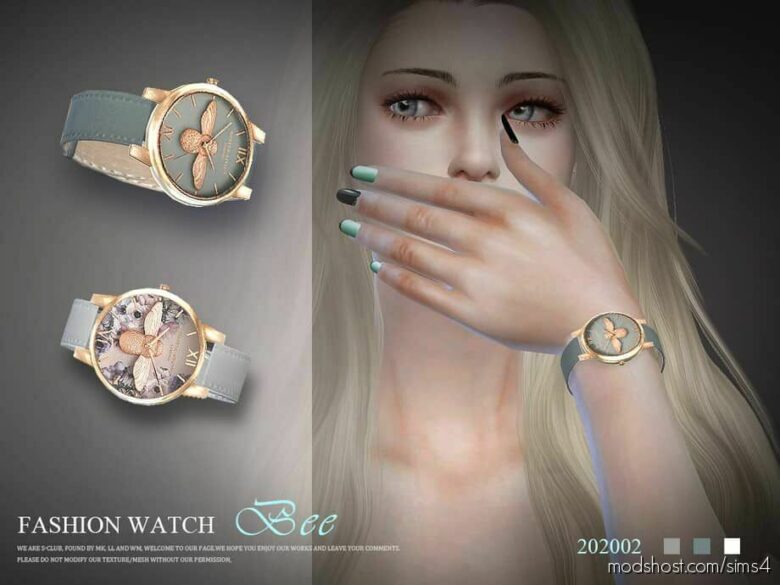 Sims 4 Object Mod: Fashion BEE Watch (Featured)