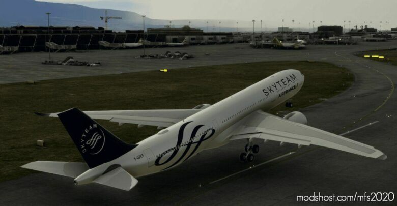 MSFS 2020 A330 Mod: AIR France “Skyteam Livery” Headwind A330-900 (Featured)