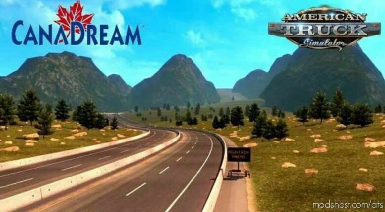 ATS Map Mod: Canadream V2.42.1 1.42 (Featured)