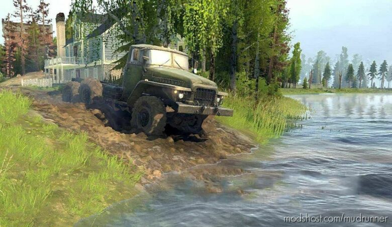 MudRunner Taiga Mod: Ecoregion Map V1.1 (Featured)