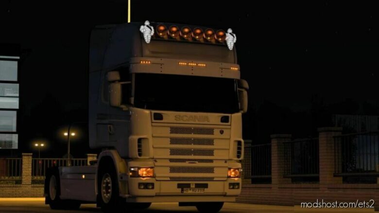 ETS2 Hella Part Mod: Orange Lights For ALL Truck 1.42 (Featured)