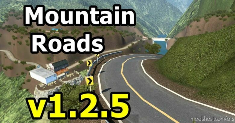 ATS Map Mod: Mountain Roads V1.2.5 (Featured)