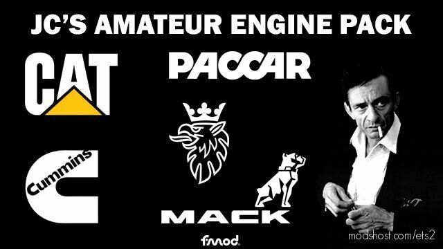 ETS2 Engines Part Mod: JC’S Amateur Engine Pack V1.2 (Featured)