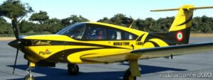 MSFS 2020 PA-28R Livery Mod: Turbo Arrow IV World Tour I-Davi (Image #2)