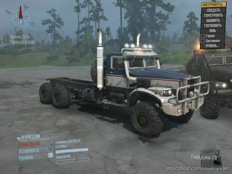 MudRunner Taiga Mod: Tayga-6455B Truck (Featured)