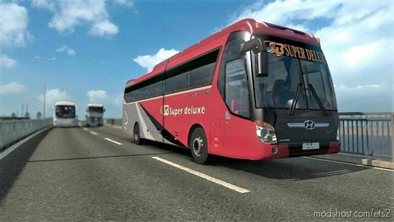 ETS2 Hyundai Bus Mod: Universe 1.41 (Featured)