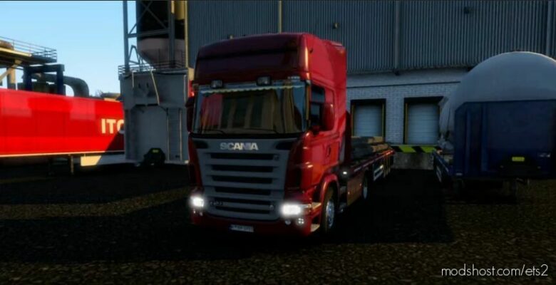 ETS2 Scania Mod: R & Streamline V8 Stock Sound V7.0 (Featured)