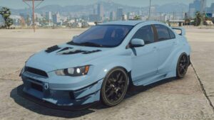 GTA 5 Mitsubishi Vehicle Mod: Lancer EVO X Varis Type 2 (Featured)