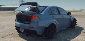 GTA 5 Mitsubishi Vehicle Mod: Lancer EVO X Varis Type 2 (Image #2)