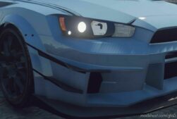 GTA 5 Mitsubishi Vehicle Mod: Lancer EVO X Varis Type 2 (Image #3)