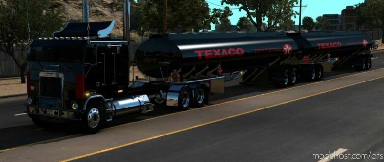 ATS Trailer Mod: SCS Fuel Tanker Ownable Custom 1.42 (Featured)