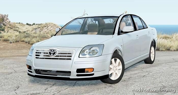 BeamNG Toyota Car Mod: Avensis (T250) 2005 (Featured)