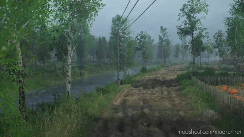 MudRunner Village Mod: OLD Village Map (Featured)