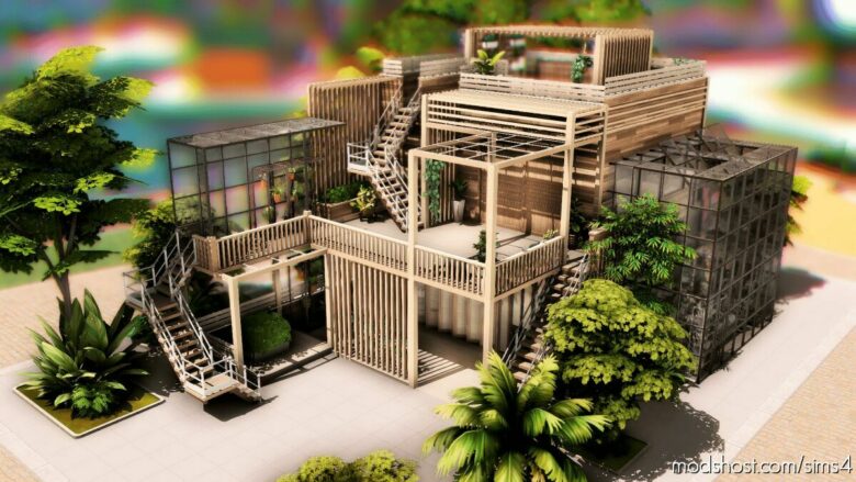 Sims 4 Mod: Plant Lover House – NO CC (Featured)