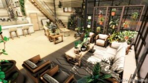 Sims 4 Mod: Plant Lover House – NO CC (Image #16)