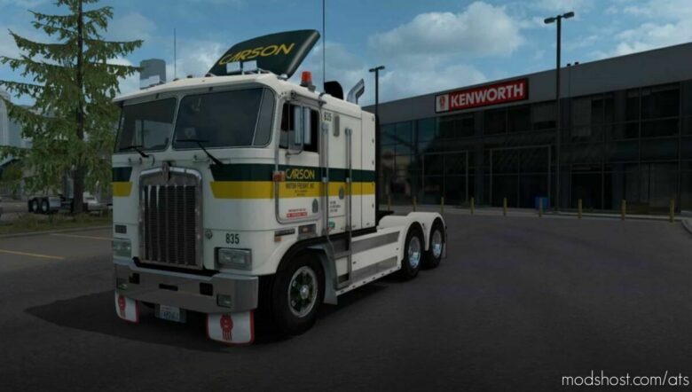 ATS Kenworth Truck Mod: K100-E 1.43 (Featured)