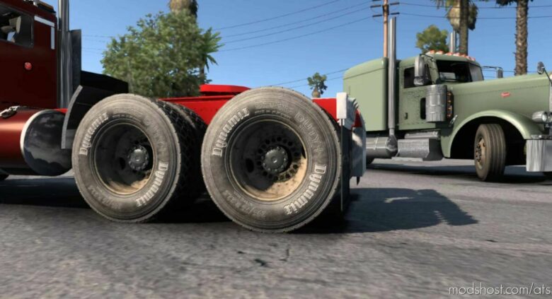 ATS Mod: Dirt Tires And Rims Pack 2IN1 V1.02F (Featured)