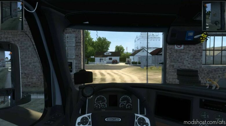 ATS Mirrors Part Mod: Small Side Mirrors 1.42 (Featured)