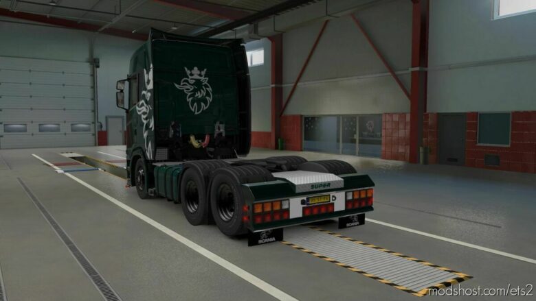 ETS2 Scania Part Mod: Next-Gen Holland Style Rearbumper 1.42 (Featured)