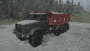 MudRunner Kraz Truck Mod: -7140H6 Mod V06.11.21 (Featured)