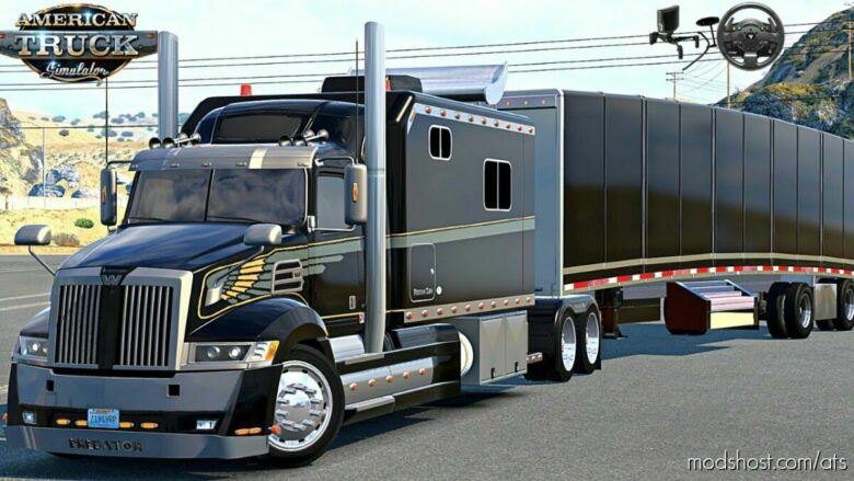 ATS Western Star Truck Mod: 5700 XE Legacy 1.41 - 1.42 (Featured)