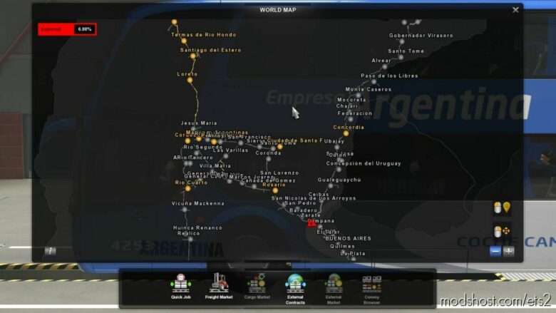 ETS2 Mod: Map Ceibo V1.9 Save Game Profile 1.40 To 1.43 (Featured)