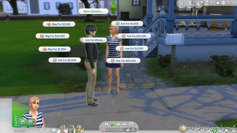 Sims 4 Mod: ASK For Money Mod (Featured)