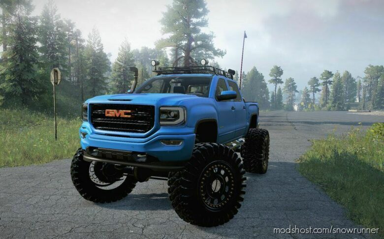 SnowRunner GMC Car Mod: Crazys GMC Inferno V1.13 (Featured)