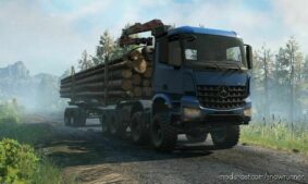 SnowRunner Mercedes-Benz Truck Mod: Arocs V2.1 (Image #3)