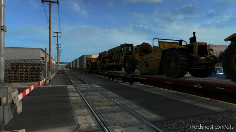 ATS Improved Trains Mod: Long Trains Addon (150 Railcars UP) For Mod Improved Trains 3.8 1.43 (Featured)