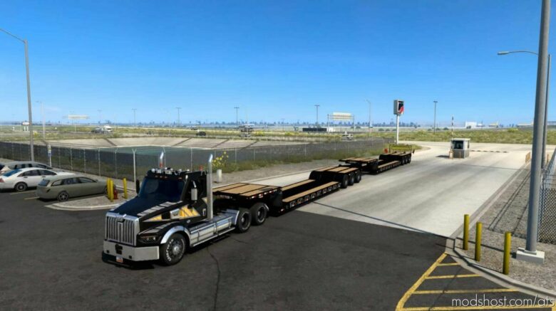 ATS Trailer Mod: Double Lowboys V3.0 (Featured)