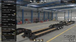 ATS Trailer Mod: Double Lowboys V3.0 (Image #3)