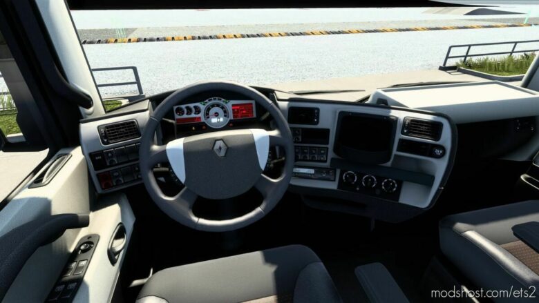 ETS2 Renault Mod: Magnum & Renault Premium HD Interiors 1.43 (Featured)