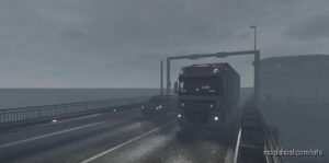 ATS Rain Weather Mod: Increased Rain Intensity V1.2 1.42 (Featured)