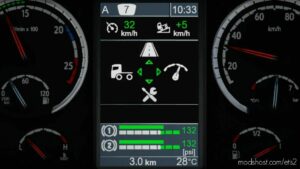 ETS2 Scania Part Mod: R & Streamline Realistic Dashboard Computer V1.1 1.42 (Image #2)