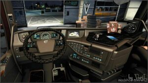 ETS2 Volvo Mod: Brown Interior For Volvo FH16 2012 V0.9 (Featured)