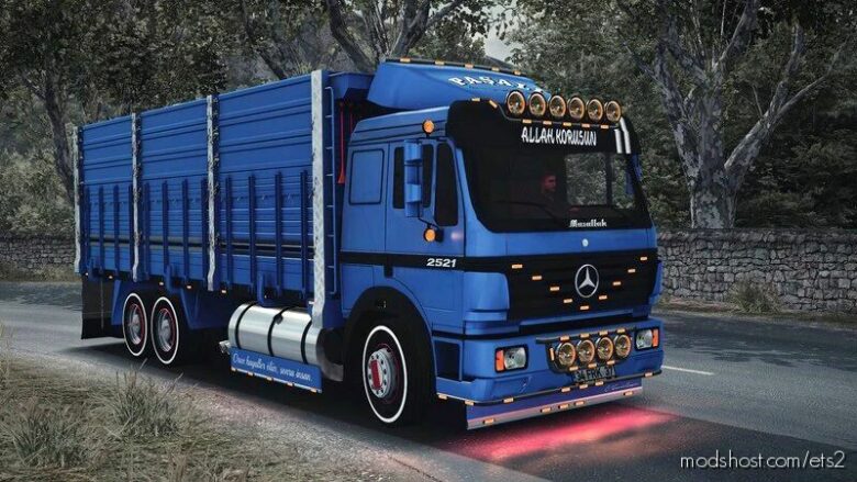 ETS2 Standalone Truck Mod: Mercedes-Benz 2521 1.42 (Featured)