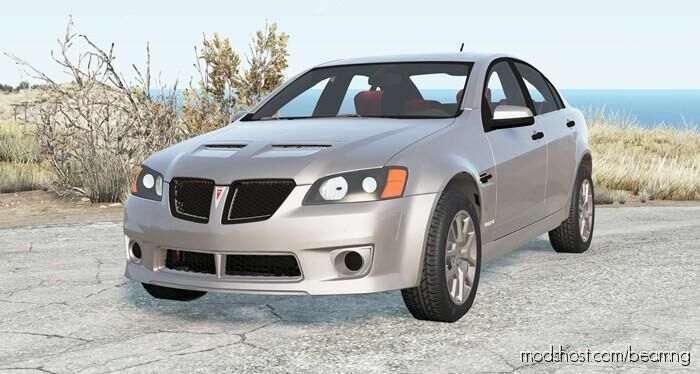 BeamNG Pontiac Car Mod: G8 GXP 2009 (Featured)