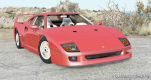 BeamNG Ferrari Car Mod: F40 1989 (Featured)